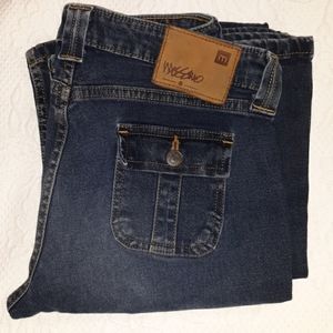 Mossimo stretch size 9 blue denim jeans